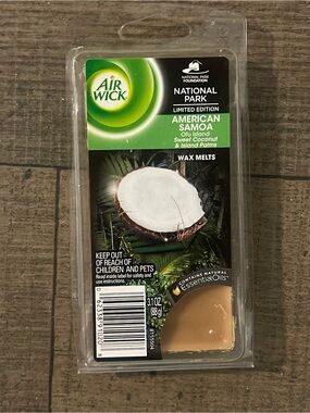 Air Wick National Park American Samoa Sweet Coconut Wax Melts Limited Ed⁠